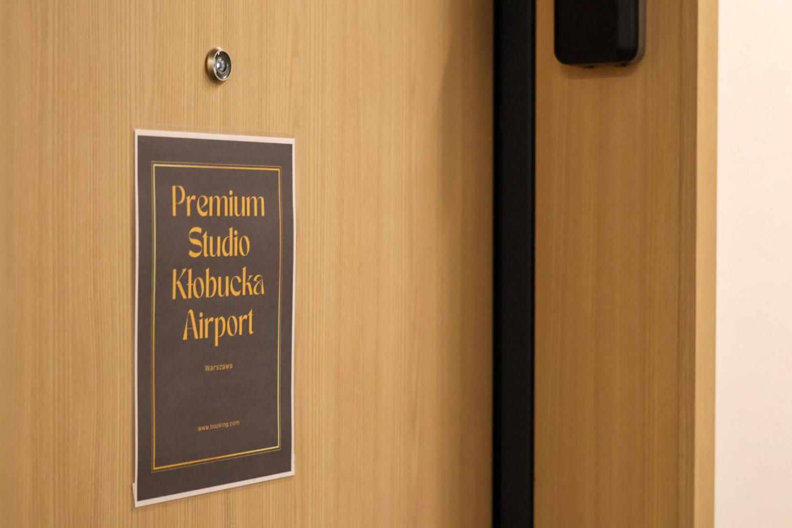 Premium Studio Klobucka Airport Warsaw Exterior photo